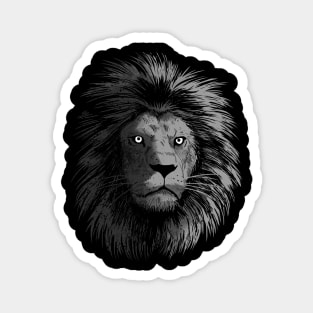 Shadow lion Magnet