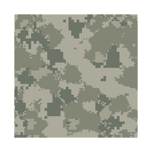 Camo pattern green gray T-Shirt