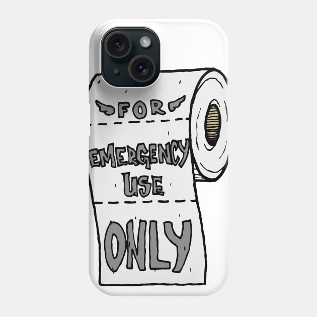 Toilet Paper - Funny Phone Case by Deadling