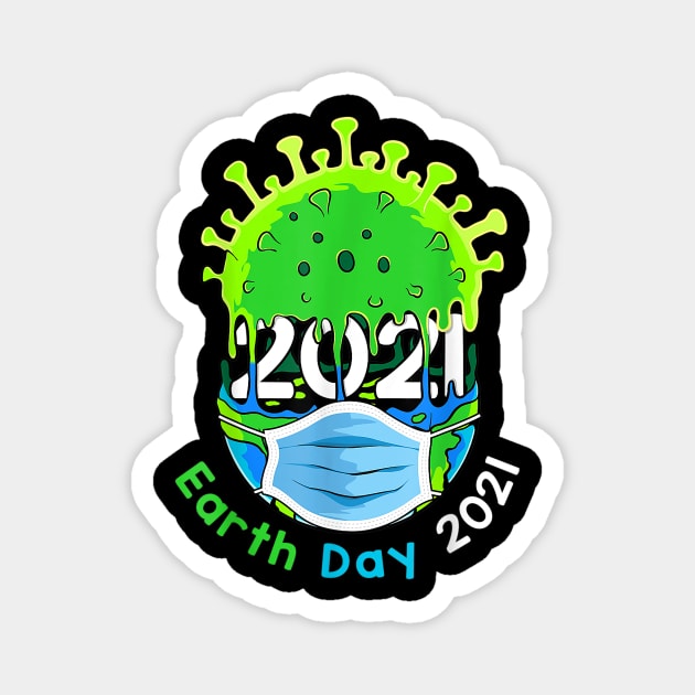 earth day 2021 Magnet by sevalyilmazardal