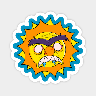 Pissed Off Sun Magnet