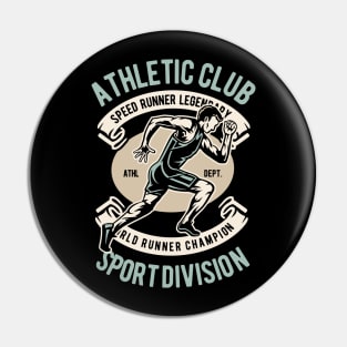 Athletic Club Sport Division Pin