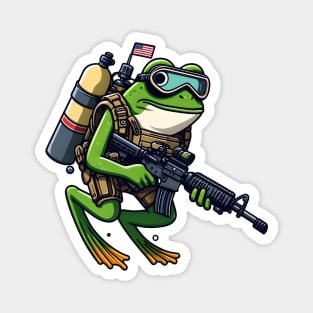 Tactical Frog Magnet