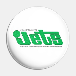 DEFUNCT - Allentown Jets Defunct Basketball Pin