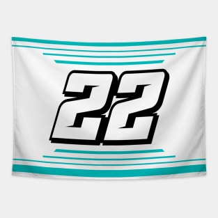 Jason White #22 2024 NASCAR Design Tapestry