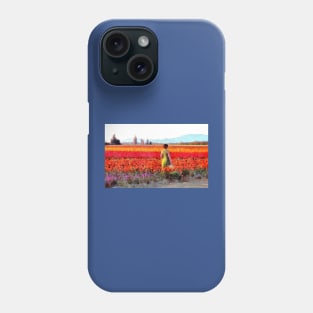 Afternoon in the Tulip Fields Phone Case