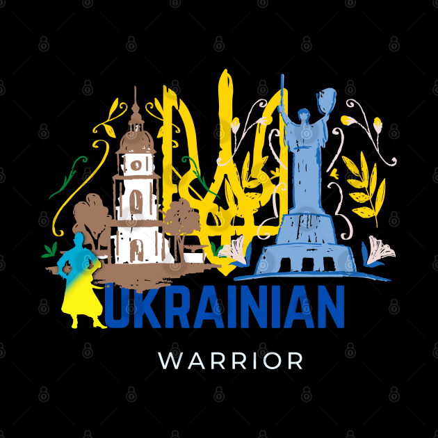 Ukrainian Cossack Warrior and Famous Icons by EpicClarityShop