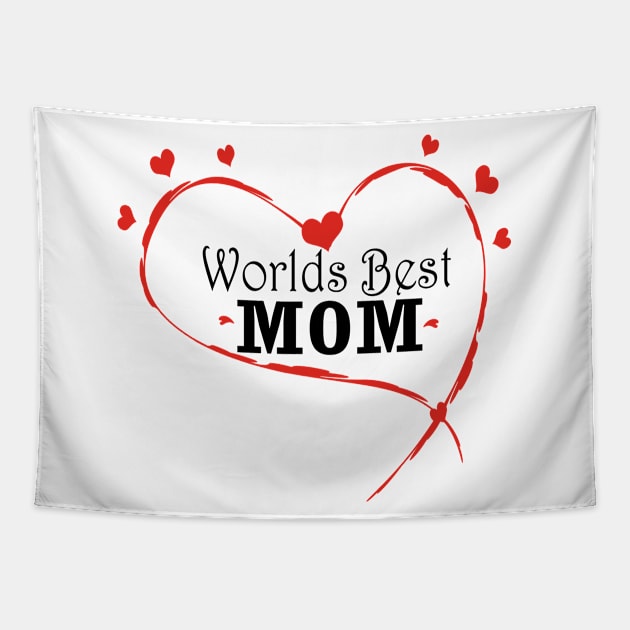 worlds best mom Tapestry by Day81