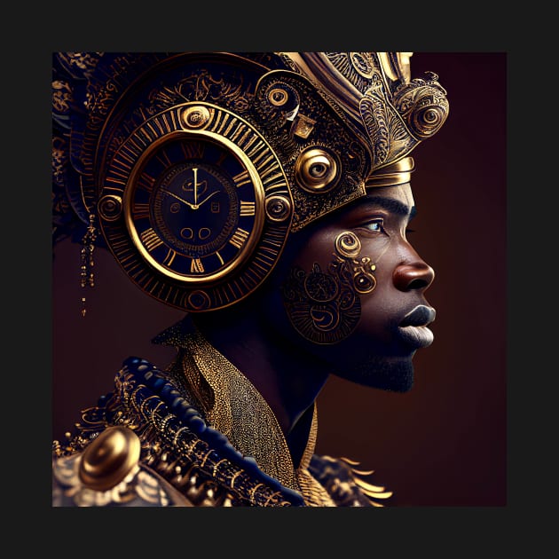 Afro Futuristic Zodiac-Pisces by solomonabrams