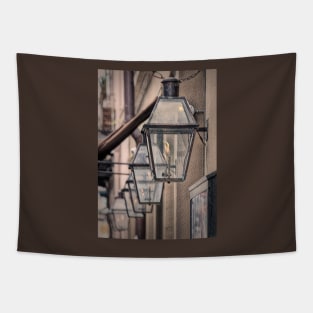 New Orleans Lanterns French Quarter Tapestry