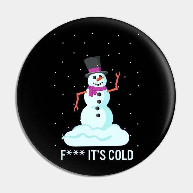 F*** It's Cold Pin by ryandraws_stuff