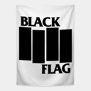 Black Flag Logo Tapestry