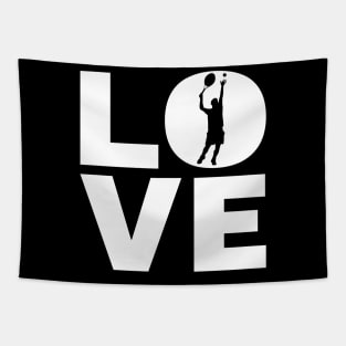 Love Tennis Gift For Tennis Players Tapestry