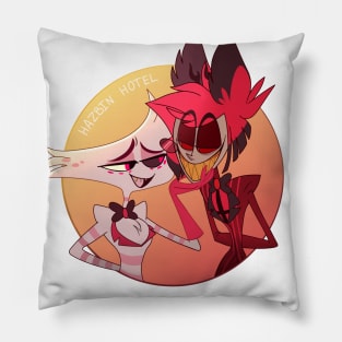 Alastor and Angel Dust Pillow