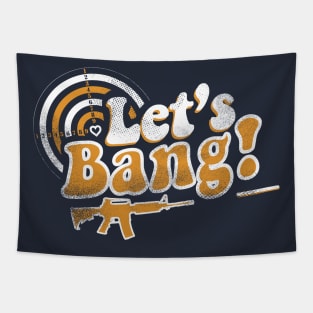 Funny Valentine's Day - Let's Bang Tapestry