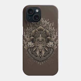 Brown Rhino Phone Case