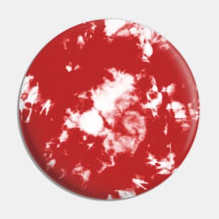 Poppy red Storm - Tie-Dye Shibori Texture Pin