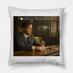 Sad Jon Hamm Yule Pillow