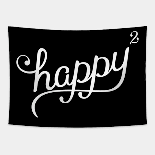 Happy Squared Tapestry