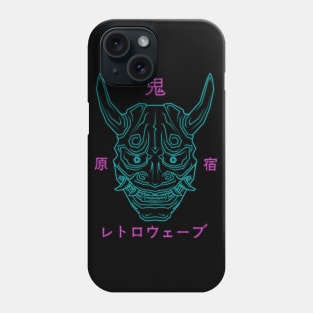 Harajuku Retro wave Demon Oni Phone Case