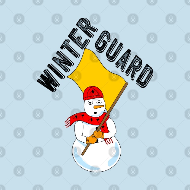 Winter Guard Snowman by Barthol Graphics