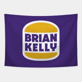 Brian Kelly, Whopper of a Hire // Retro Logo Parody Tapestry