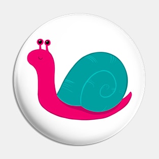 Spectacular Snail Pin