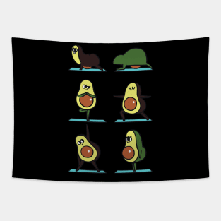 Avocado Yoga for Beginner Tapestry