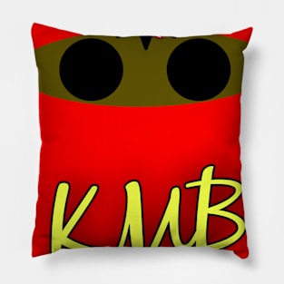 NINJA KMB Red and Yellow Pillow