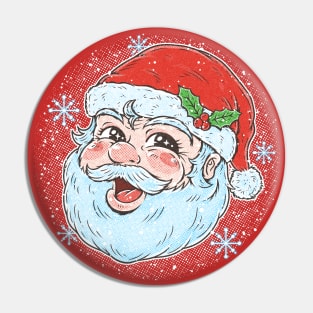 SANTA CARTOON Pin