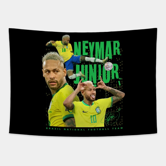 Neymar Jr. Tapestry by Juantamad