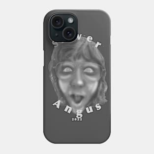 Silver angus Phone Case