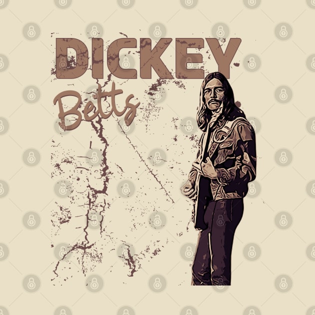 Dickey betts // Brown Vintage // 70s by Degiab