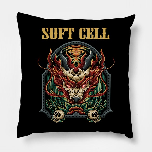 SOFT CELL VTG Pillow by Roxy Khriegar Store