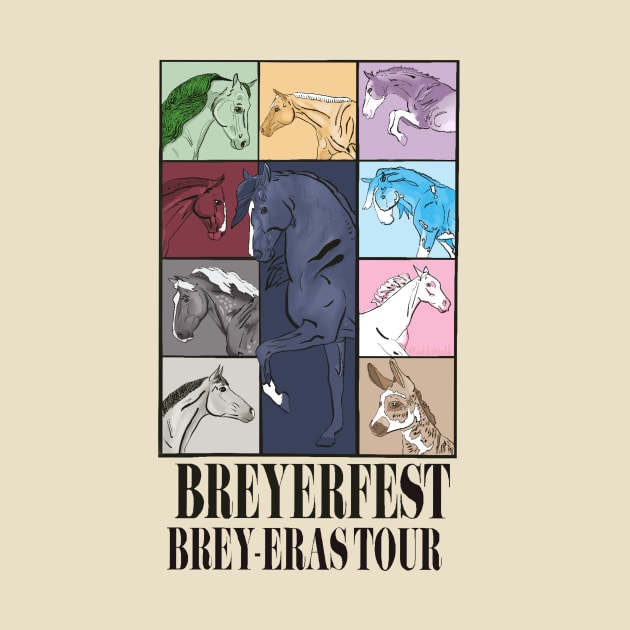 BreyerEras Tour T-Shirt By @OutskirtStable by outskirtstable