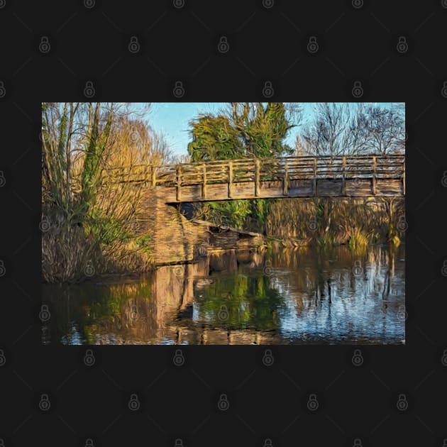 Footbridge Over The Kennet by IanWL