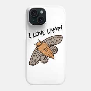 I Love Lamp // Moth To a Flame Funny Design Phone Case