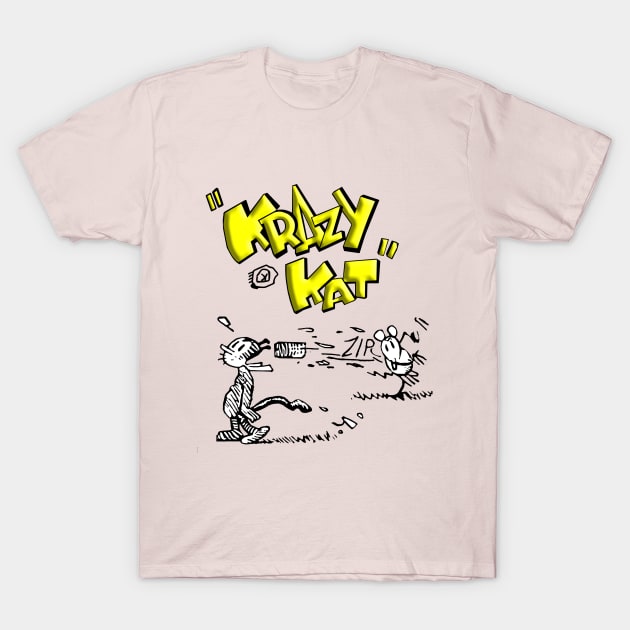 komfort Godkendelse Bølle Krazy Kat - Comic Krazy Kat - T-Shirt | TeePublic