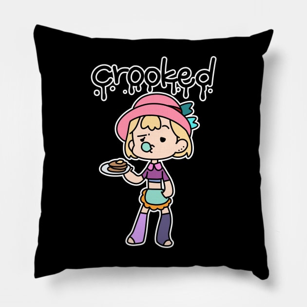 Crooked Pillow by spacemandu