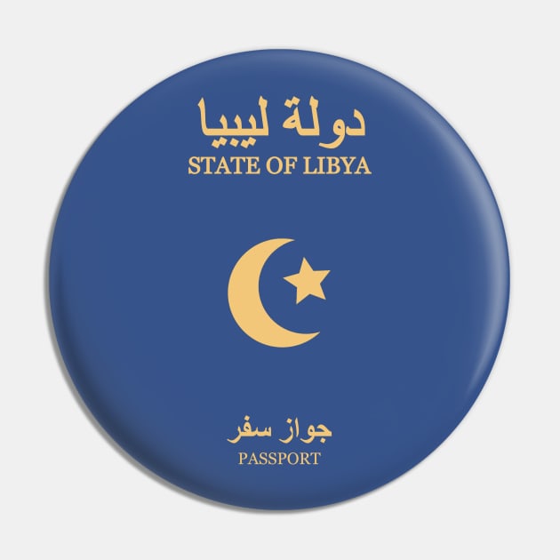 Libyan passport Pin by Travellers