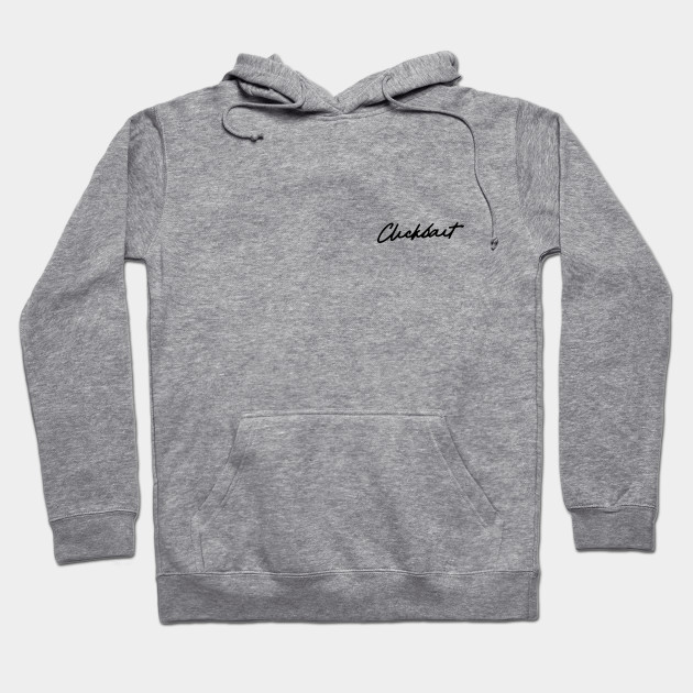 black clickbait hoodie