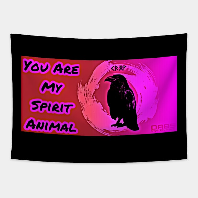 Crow Speak Tapestry by Share_1