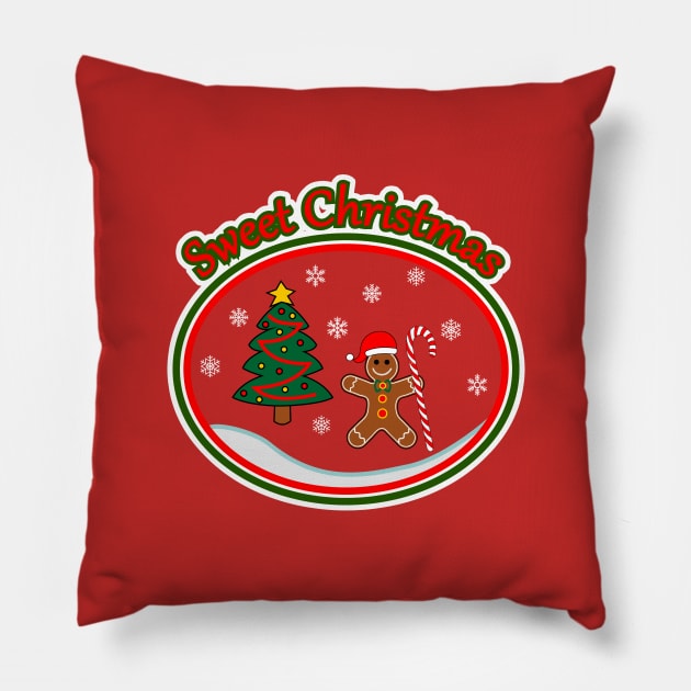 Sweet Christmas Pillow by Korvus78