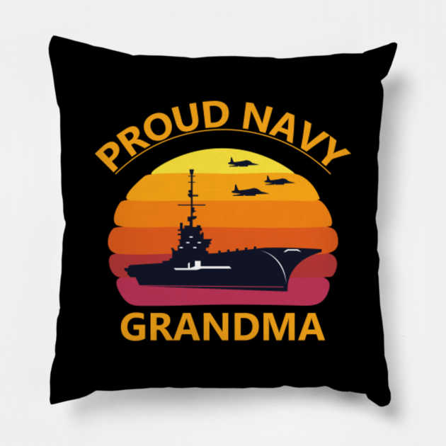 Download proud navy grandma - Proud Navy Grandma Gift - Pillow ...