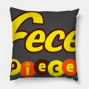 Feces Pieces Pillow