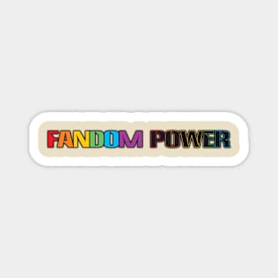 Fandom Power (80s Retro) Magnet