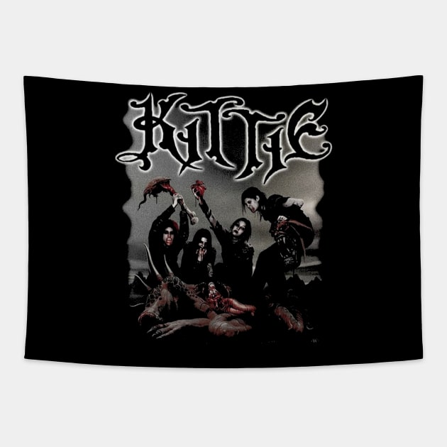 KITTIE MERCH VTG Tapestry by rdsgnnn