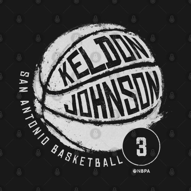 Keldon Johnson San Antonio Basketball by TodosRigatSot