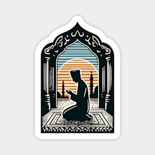 Muslims pray Magnet