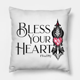 Bless Your Heart (Grace's Tattoo) Pillow